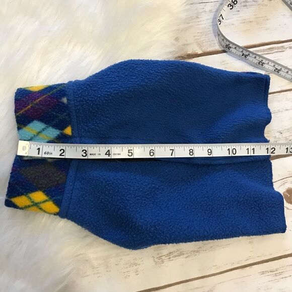 DELETING SOON Fleece Small Dog Sweater Jacket Blue - Picture 5 of 5